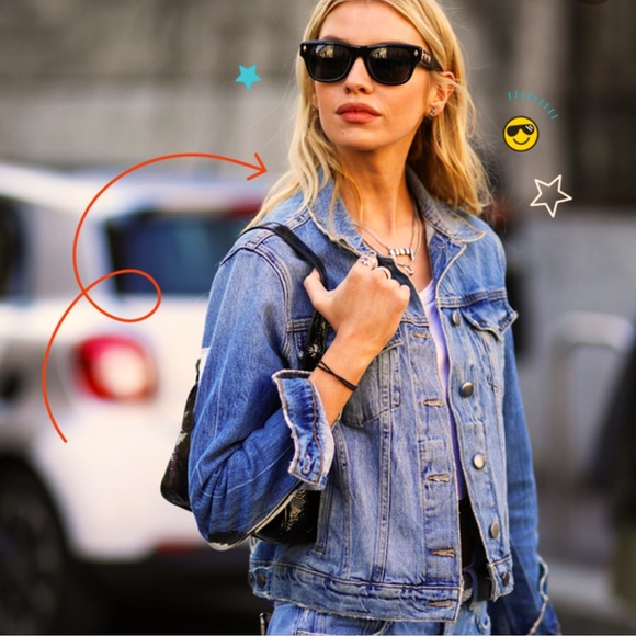 Urban Outfitters Jackets & Blazers - BDG Denim Jacket Dark Medium Wash